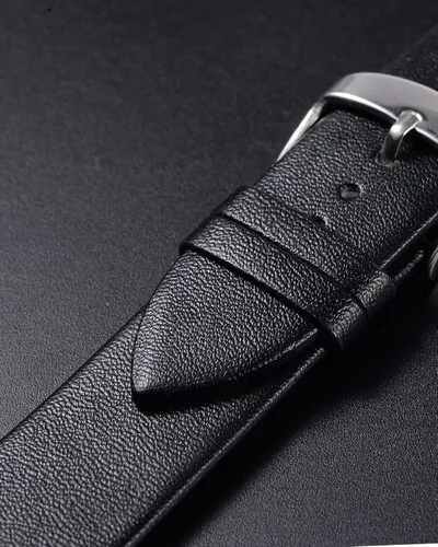 Miniatura 4 de uxcell Correa de cuero genuino de varios tamaños, correa de reloj de cuero fina y elegante plana para hombres y mujeres