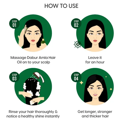 Miniatura 5 de Dabur Aceite para el cabello Amla 9.3 fl oz