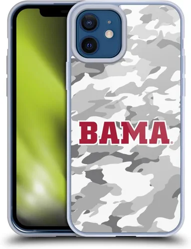 Miniatura 369 de Head Case Designs Funda de gel suave con licencia oficial de la Universidad de Alabama UA Collage compatible con Apple iPhone 13 Pro Max
