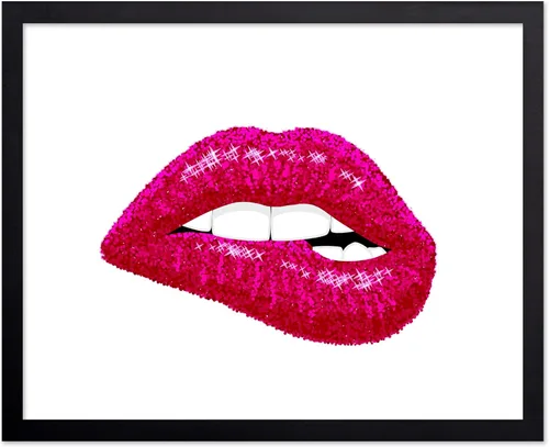 Miniatura 90 de Poster Master Impresión de labios dorados, póster de mordida de labio, arte moderno y minimalista, regalo bohemio para hombres y mujeres, diseño