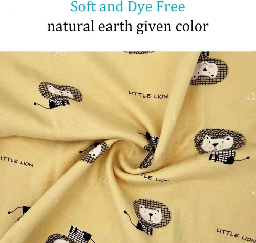 Miniatura 4 de Pijama Yanwang de manga larga, 100 % algodón orgánico, para bebé y niño, 3 M-6T