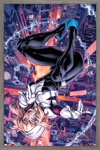 Miniatura 9 de Trends International Póster de pared de Marvel Comics Ghost Spider #1, 14.725 x 22.375 pulgadas, versión premium sin marco