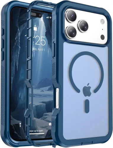 Miniatura 135 de jaroco - Funda magnética compatible con MagSafe para iPhone 11 de 6.1 pulgadas; protección de grado militar contra caídas, de doble capa