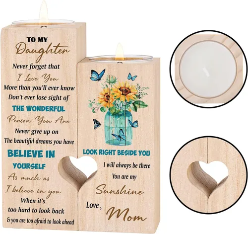 Miniatura 5 de Regalos para hija de parte de mamá: regalos únicos de cumpleaños de Navidad, ideas de regalo para hija adulta para el día de la madre, graduación