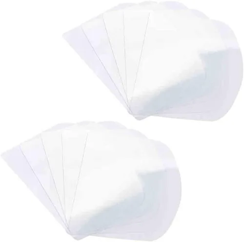 10 piezas de plástico flexible raspador de pasteles más suave transparente crema espátula raspador de tartas más suave glaseado más suave espátula