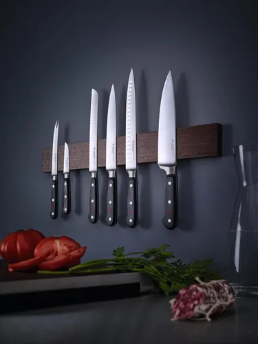 Miniatura 7 de WÜSTHOF Cuchillo utilitario dentado clásico de 5 pulgadas, negro