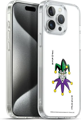 Miniatura 198 de Head Case Designs Funda de gel suave con licencia oficial de The Joker DC Comics The Killing Joke Character Art compatible con Apple iPhone 11 Pro