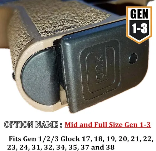 Miniatura 2 de Tapón de Inserción del Marco de Empuñadura para Glock Gen 1-5 17 18 19 20 21 22 23 24 25 31 32 34 35 43X 48