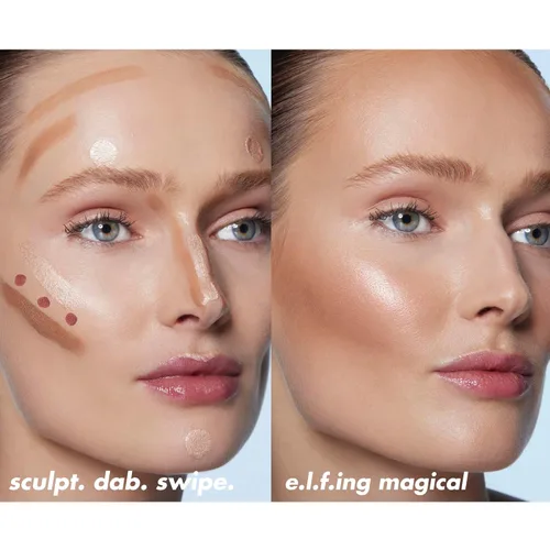 Miniatura 5 de e.l.f. Halo Glow Varita de Belleza para Rubor, Varita de Rubor Líquido para Mejillas Radiantes y Sonrojadas, Infundida con Escualano, Vegana y Libre