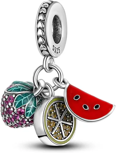 Miniatura 76 de KUNSIR Los abalorios se adaptan a pulseras Pandora para mujer, plata de ley 925, cuentas colgantes de joyería para niñas, dijes de feliz cumpleaños