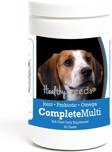 Miniatura 243 de Healthy Breeds Pug todo en uno multivitamínico suave masticable 60