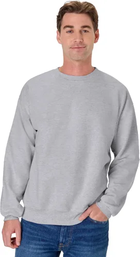 Miniatura 4 de Hanes Sudadera para hombre, sudadera de forro polar pesado, suéter de cuello redondo para hombre