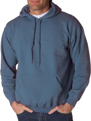 Miniatura 49 de Gildan - Sudadera con capucha para hombre, mezcla pesada, cordón de ajuste, Rosa de seguridad