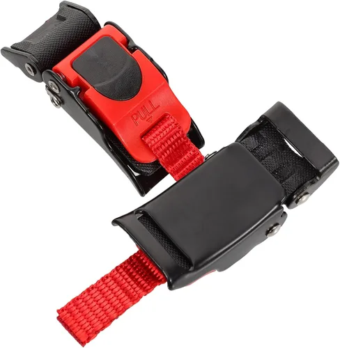 Garneck 2 hebillas de liberación rápida para casco, correa de barbilla, hebillas de clip duraderas, fácil instalación, compatible con varios cascos,