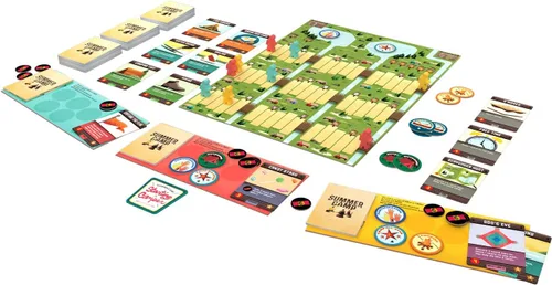 Miniatura 3 de Buffalo Games Juego de cartas de construcción de mazos de campamento de verano, 2 a 4 jugadores, a partir de 10 años, 30 a 45 minutos
