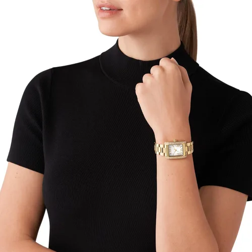 Miniatura 4 de Michael Kors Emery Three-Hand Stainless Steel Watch