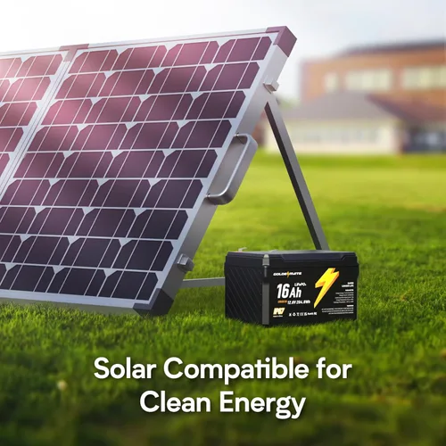 Miniatura 8 de GOLDENMATE Batería LiFePO4 de 12 V 16 Ah, impermeable IP67, batería de litio de 12 V con más de 5000 ciclos profundos, BMS integrado, celda