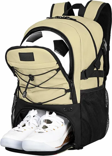 Miniatura 17 de Goloni Soccer Backpack,Basketball Backpack with Ball Compartment & Shoe Compartment,Backpack for Basketball,Soccer