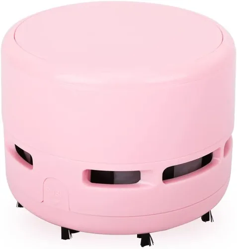 Miniatura 11 de Mini aspiradora, aspiradora de escritorio, barredora de migas, plumero de escritorio, mini aspiradora de escritorio para mesa, verde y blanco