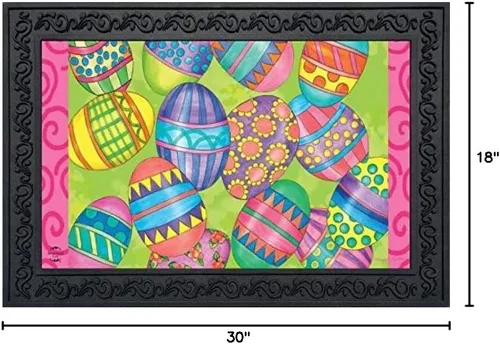 Miniatura 2 de Briarwood Lane Felpudo navideño de huevos de Pascua