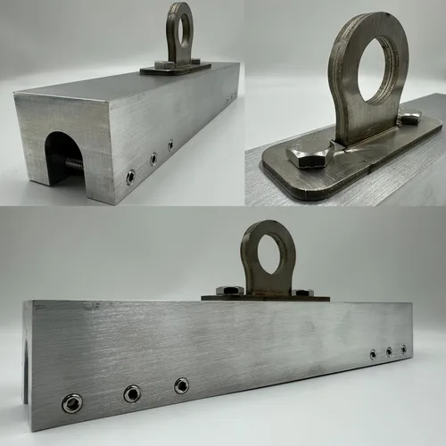 Miniatura 2 de Abrazadera de techo de costura de pie, sistema de protección contra caídas de anclaje de techo, anclajes de techo reutilizables para protección
