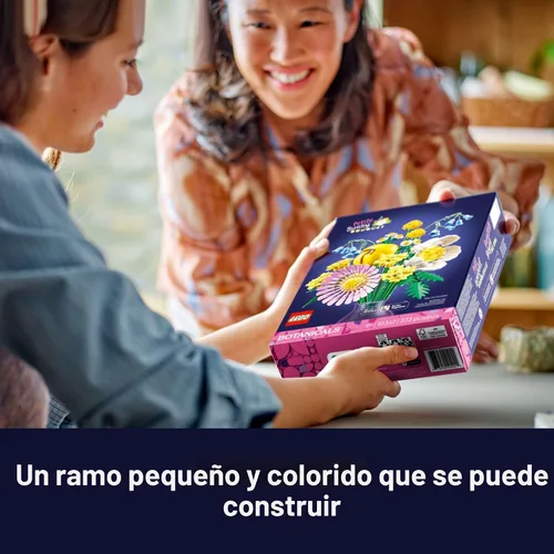 Miniatura 3 de LEGO Botanicals - Juguete de construcción de ramo pequeño soleado – Arreglo floral de bricolaje para niñas y niños, a partir de 9 años, regalo