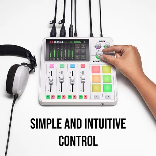 Miniatura 8 de RØDE RØDECaster Duo Compact Solución de producción de audio todo en uno para podcasting, transmisión, producción de música y creación de contenido