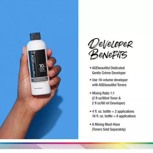 Miniatura 2 de AGE beautiful Gentle Creme Hair Developers Para tintes de cabello permanentes, tónicos, aclaradores Coloración profesional de salón