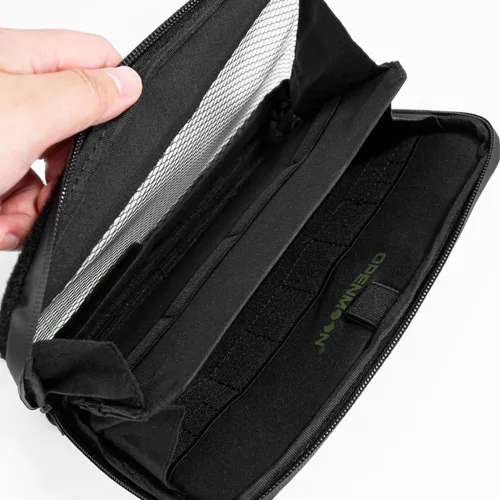 Miniatura 6 de OPENMOON Bolsa translúcida para accesorios para electrónica y cámara: organizador de cables, bolsa de accesorios de engranaje, artículos esenciales