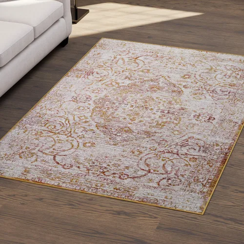 Miniatura 3 de Edenbrook Alfombras de área para sala de estar, alfombra color crema, pelo grueso perfecto para zonas de alto tráfico, alfombra de 2.5 x 8 pies