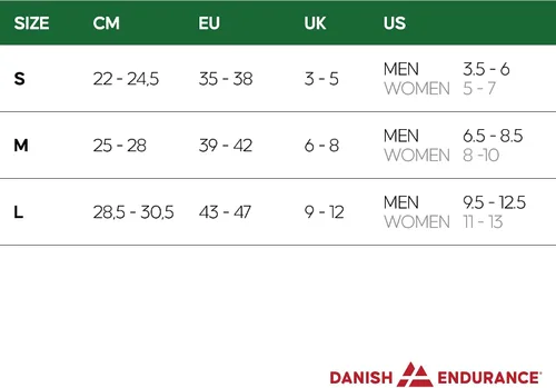 Miniatura 7 de DANISH ENDURANCE Calcetines de ciclismo, longitud de la tripulación, transpirables y acolchados, para hombres y mujeres, paquete de 3