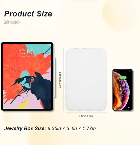 Miniatura 5 de Organizador de viaje de joyería, joyero de viaje, organizador de joyas de viaje, cajas de joyería de viaje para mujeres, joyero portátil de viaje