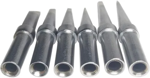 Miniatura 2 de 6 puntas de soldadura para soldador Weller ET, puntas de repuesto para WES51/50, WESD51, PES51/50, WE1010NA WCC100 LR21 ET Tip Series (6PCS-01)
