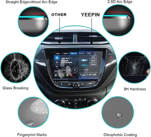 Miniatura 6 de YEE PIN Protector de pantalla para Chevy Trailblazer RS 2022 Trailblazer LT Activ Chevy Trailblazer 2023, accesorios compatibles con Chevy