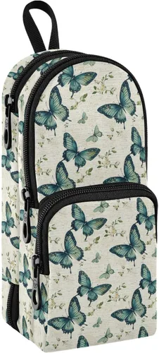 Miniatura 28 de Bolsa de lápiz colorida Bolsa de lápices duradera Caja organizadora Casos de papelería Estuche para lápices Estuche de pluma Colorido