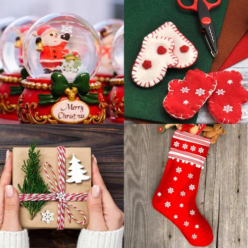 Miniatura 5 de HADDIY Pequeños copos de nieve para manualidades, 60 piezas de mini copos de nieve de plástico con purpurina blanca para adornos de Navidad