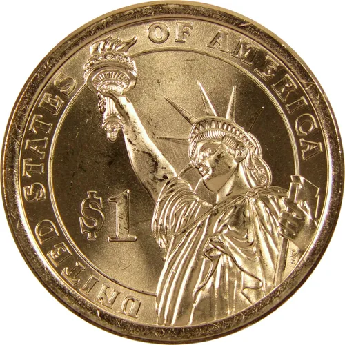 Miniatura 2 de 2014 P Herbert Hoover Dólar Presidencial BU Sin Circular $1 Moneda