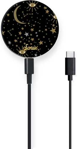 Miniatura 18 de Sonix Cargador compatible con MagSafe para iPhone 15, 14, 13, 12 Series Cargador inalámbrico rápido x cable de 6.5 pies (USB-C) Pearl Tort