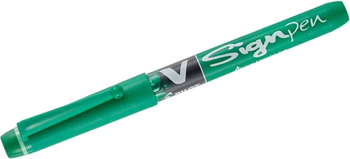 Miniatura 3 de Pilot V Sign - Bolígrafo de tinta líquida con punta de 5/64 pulgadas, color negro, caja con 12