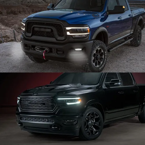 Miniatura 7 de Luz antiniebla LED compatible con Dodge Ram 2500 3500 2019 2020 2021 2022, montaje de luces antiniebla de parachoques delantero con soporte
