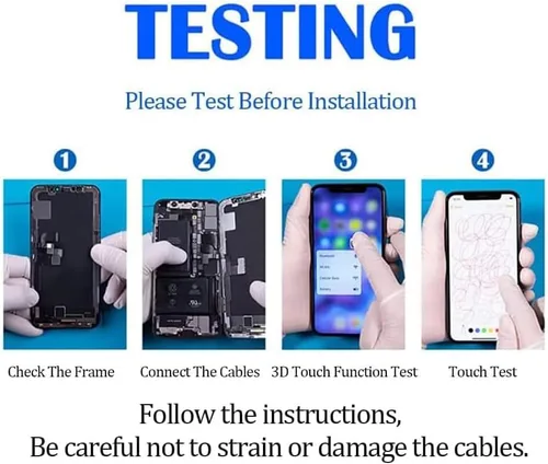 Miniatura 5 de Para iPhone 13 Pro Max Reemplazo de pantalla 6.7 pulgadas, pantalla LCD táctil 3D digitalizador Asamblea con herramientas de reparación compatible