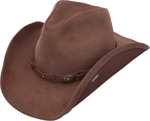 Miniatura 2 de Stetson Roxbury - Sombrero de vaquero de cuero moldeable