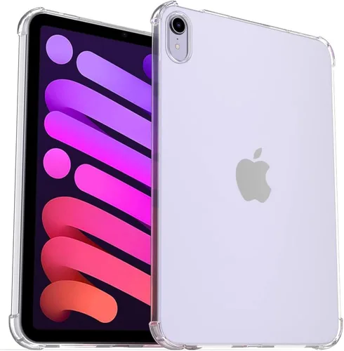 Miniatura 16 de Callyue Funda transparente para iPad mini 5 / Mini 4 / Mini 3 2 1, funda protectora de goma suave de silicona de esquina lateral para tableta Apple