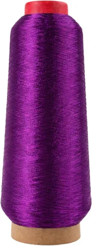 Miniatura 20 de Mandala Crafts Juego de hilo de bordado dorado antiguo metálico – 3281 yardas de hilo dorado antiguo para máquina de coser a mano, aguja de punto