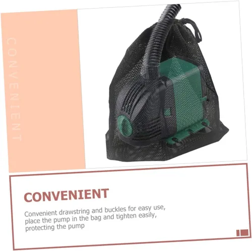 Miniatura 7 de Happyyami Bolsa de filtro de bomba de agua, bolsa de filtro de bomba de malla, bolsa de filtro de bomba de fuente, bolsas de filtro de piscina