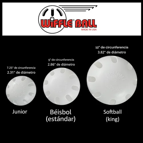 Miniatura 3 de Wiffle Pelotas de béisbol tamaño oficial (paquete de 12)