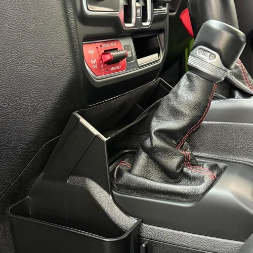 Miniatura 2 de JVMA - Bandeja organizadora de consola central, gancho de almacenamiento para palanca de cambios, 3 unidades for Jeep Gladiator 2020-2026 and Jeep