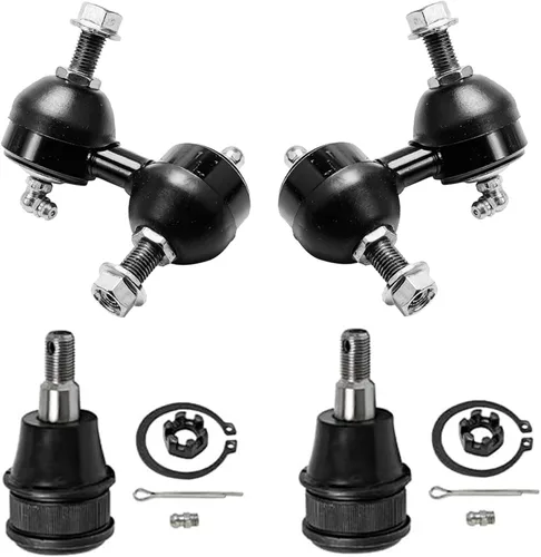 Miniatura 40 de Detroit Axle – Kit de suspensión delantera para Hyundai 2013-2018 Santa Fe 2 enlaces de barra de estabilizador 4 varillas de amarre interiores