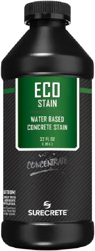 Miniatura 7 de Surecrete Eco Stain - Tinte a base de agua para hormigón, probador de 4 onzas, peltre