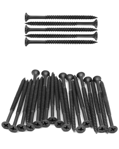 Miniatura 17 de IMScrews 50 tornillos Phillips de cabeza plana #7 x 1-3/4 pulgadas para paneles de yeso, rosca fina, tornillo de madera de punta afilada, acero al